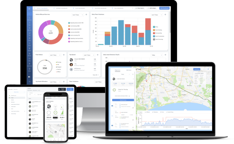 Diverse industries fleet management platform