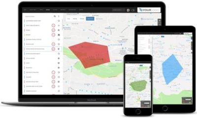 Vehicle tracking zones